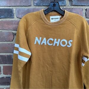 Pyknic Nachos unisex crewneck sweatshirt XS 24” long / 36 bust